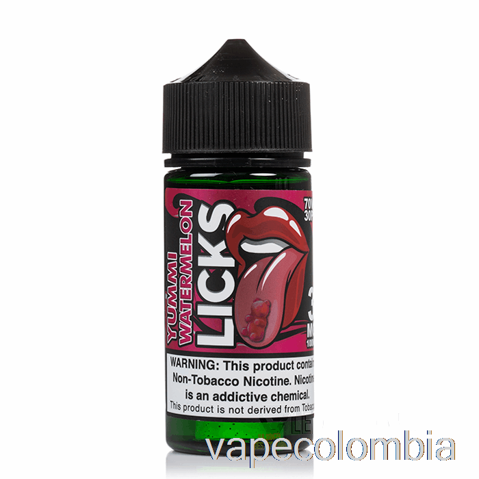 Vape Desechable Yummi Ponche De Sandía - Licks Roll Upz - 100ml 6mg